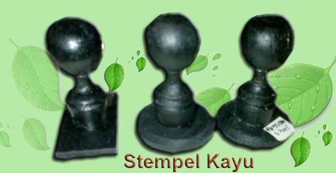 Stempel Kayu Stempel Kayu