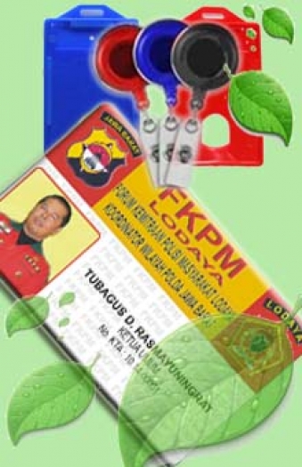 ID CARD + CASING + Gantungan Yoyo TIDAK CETAK LOGO