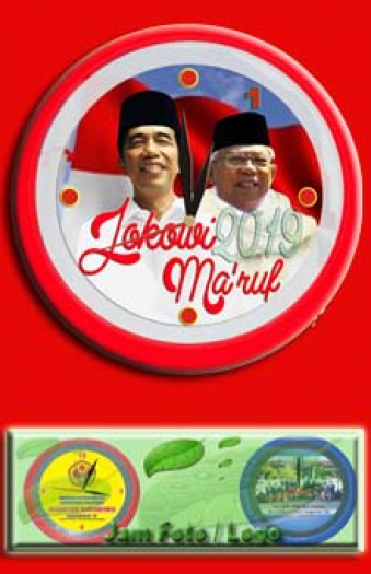 Jam dinding kampanye