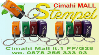 Stempel Gantungan Kunci 10x30mm