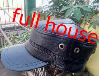 Topi Komando Kulit Asli