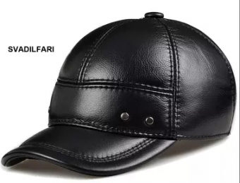 Topi Pria Kulit Asli
